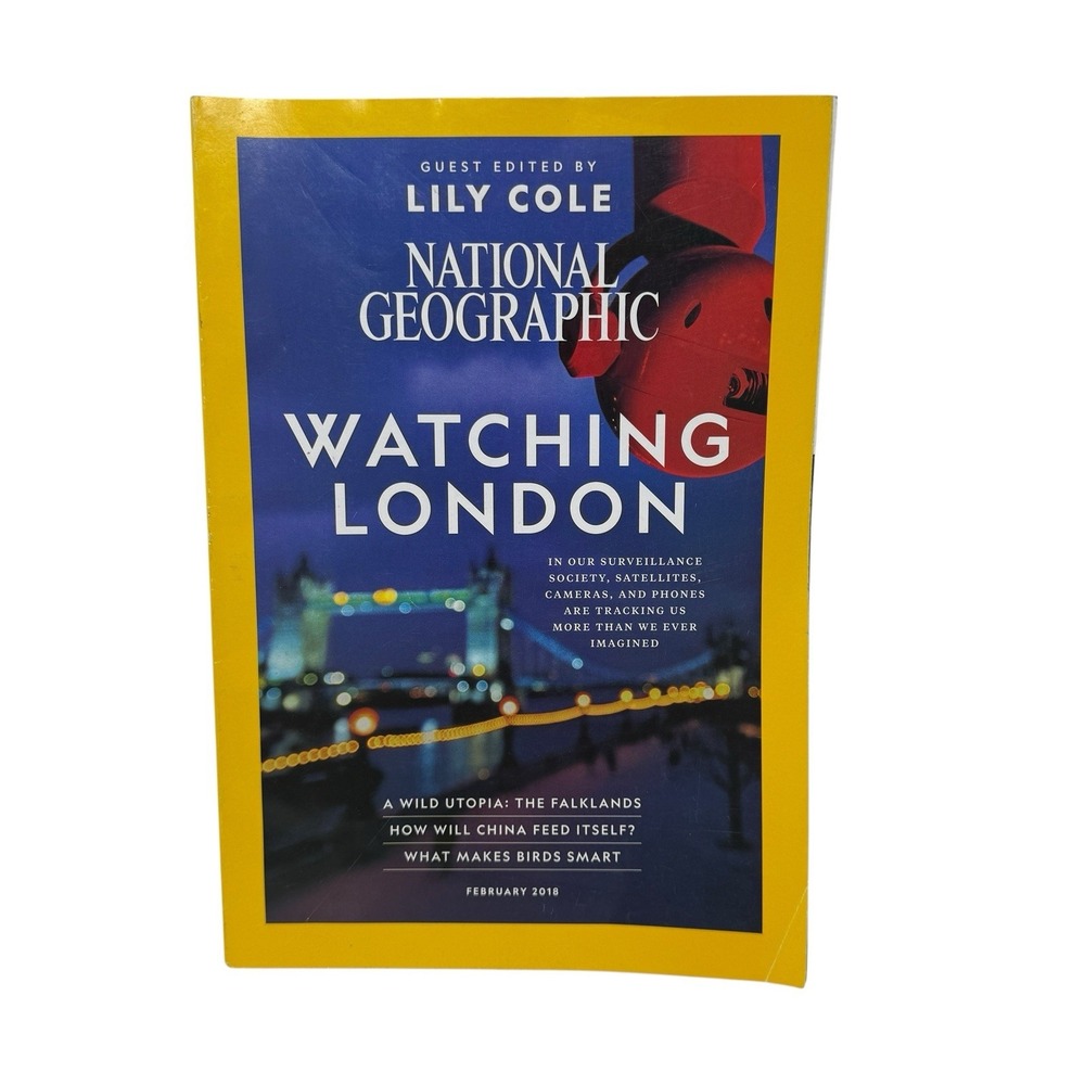 National Geographic Magazine‎ February 2018 Wild Utopia Guest Edited Lily Cole
